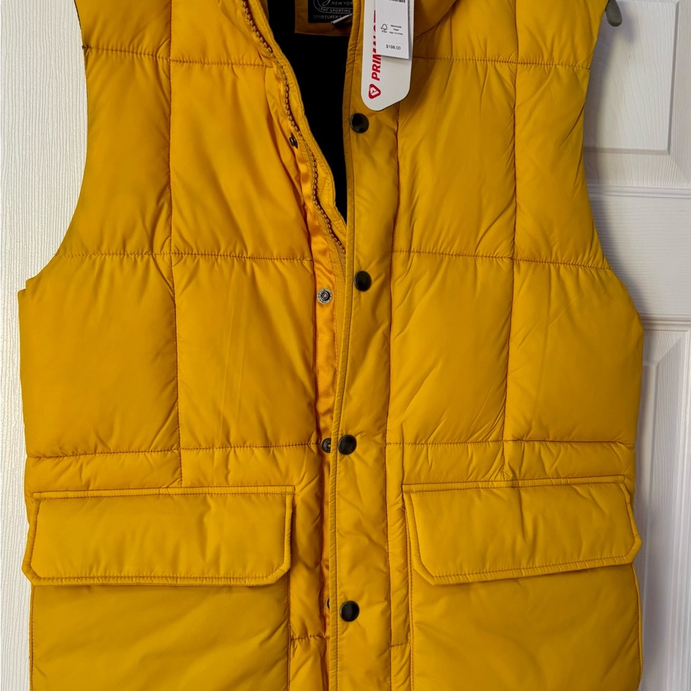 J. Crew men’s small NWT puffer vest
